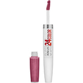 Maybelline Super Stay 24 bottle-application shows precise two-step color.