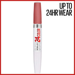 Maybelline Super Stay 24 balsamo hidratante para labios suaves durante el día.