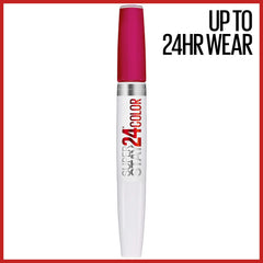 El bálsamo hidratante de Maybelline Super Stay 24 mantiene los labios suaves.