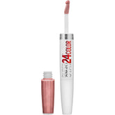 Maybelline Super Stay 24, aplicación precisa para color duradero en labios.