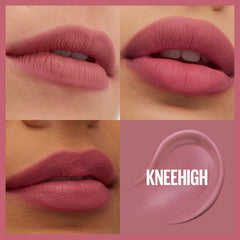 Maybelline Teddy Tint, acabado mate suave en labios
