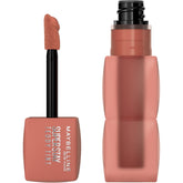 MAYBELLINE Teddy Tint: aplicación suave en labios, acabado mate ligero.