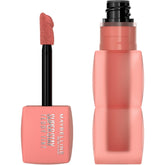 Maybelline Super Stay Teddy Tint bottle close-up with long-lasting color.