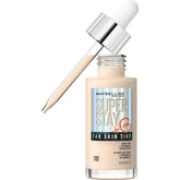 MAYBELLINE Super Stay Tinte de piel, botella tono 110, cobertura duradera.