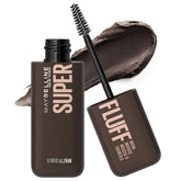 Maybelline Superfluff Brow Mousse brush application creates soft, full brows.