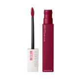 Maybelline Super Stay Matte Ink Founder cranberry red for all-day color and bold look