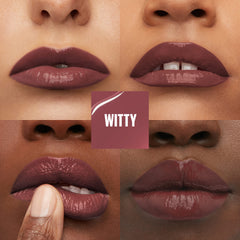 Variedad de tonos vinilo de Maybelline para looks distintos.