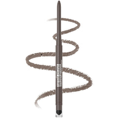 Maybelline Tattoo Studio automatic gel pencil for precise, smooth eyeliner line.