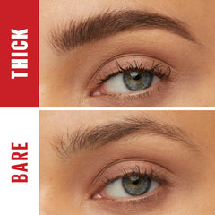 Maybelline Tattoo Studio Brow Gel swatches Blonde shade for light tint