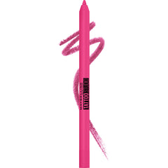 Maybelline Tattoo Studio Eyeliner Ultra Pink glide for precise eye definition.