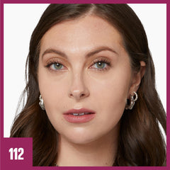 Tono 112 de Maybelline fundación para acabado natural.