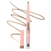 Maybelline Total Temptation eyebrow pencil teardrop tip for precise shaping
