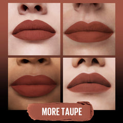 Maybelline Ultimatte slim bullet designed for precise, effortless application.