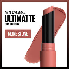 Acabado mate suave de Maybelline Ultimatte Slim para un look elegante