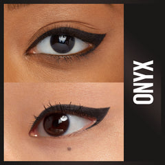 Maybelline Unstoppable delineador Onyx, deslizamiento suave para trazos limpios.