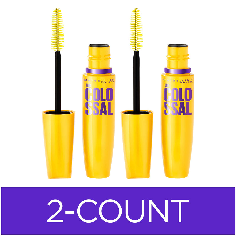 Maybelline Volum Express Colossal con aplicacion mega cepillo para volumen inmediato sin grumos