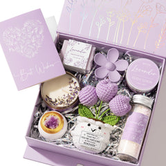 MAYICIVO spa gift set box ready for gifting and relaxing home spa moments.