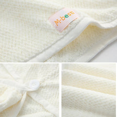 Talla 25x65 cm de la toalla M-bestl cubre cabellos largos con comodidad.