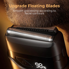 Mbzoey shaver side handle offers comfortable grip during quick shaves