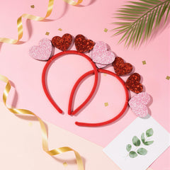Diadema MDDRUIQI brillo rosa, añade un toque festivo al conjunto.