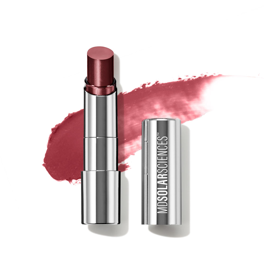 MDSolarSciences tinted lip balm SPF 30 tube closeup for daily sun protection