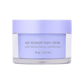 Meaningful Beauty Age Recovery Night Creme bottle delivering overnight hydration and renewal.