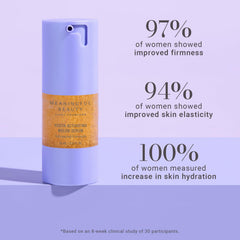 Meaningful Beauty Hyaluronic Acid Serum delivering moisture and a plump look.