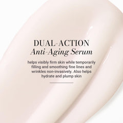 Meaningful Beauty Ultra Lifting serum pump-action demonstrates quick absorption