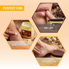 MED PRIDE dry-feet-care softens rough skin and locks in hydration.