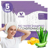 Medcosa cápsulas champú sin agua limpian suavemente el cabello frágil