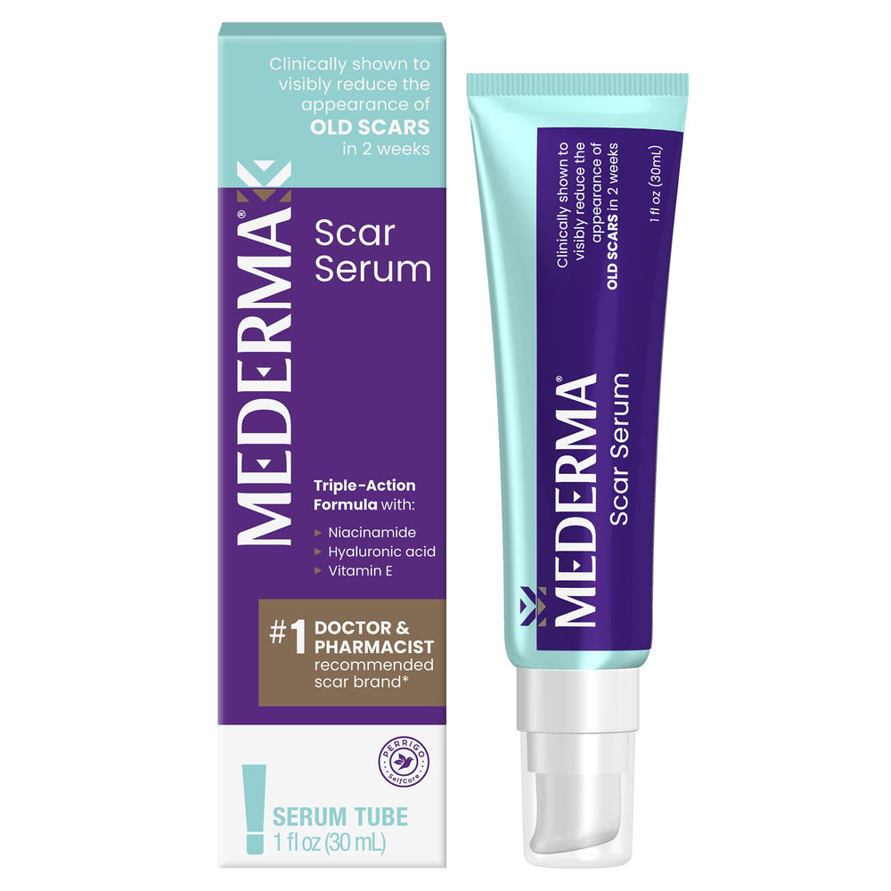 Sérum de cicatrices Mederma: botella principal para aplicación diaria