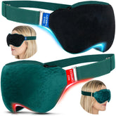 Medi Grade 2-in-1 eye mask ready for microwave use to soothe tired eyes.