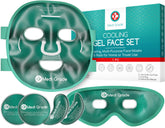 Medi Grade cooling ice face mask provides a refreshing full-face chill for tired skin.