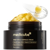 Medicube cápsula vitamina C profunda en envase para luminosidad de la piel