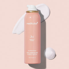 Medicube Collagen Glow Bubble Serum: espuma suave para absorción rápida.
