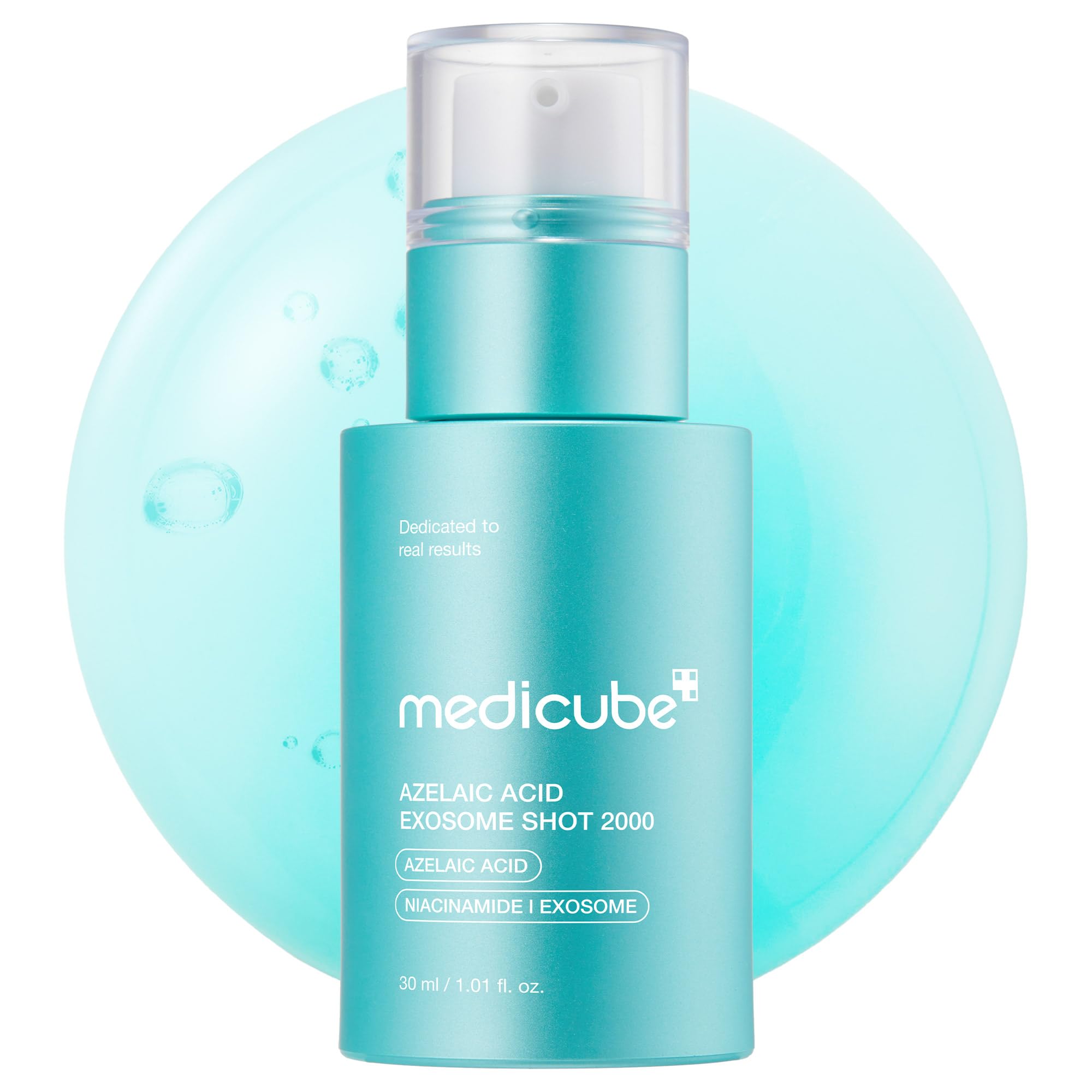 Medicube Exosome Shot bottle for daily calming care.