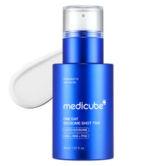 Medicube Exosome Shot Zero en botella mejora textura y reduce poros