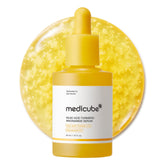Medicube Kojic Acid Turmeric Capsule Serum bottle—balanced, radiant look.