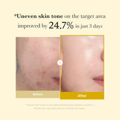 Medicube Kojic Acid Turmeric Overnight Wrapping Mask drying layer demonstrates overnight treatment