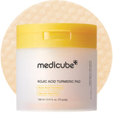 Medicube Toner Pads Kojic Acid Turmeric close-up, gentle brightening formula.