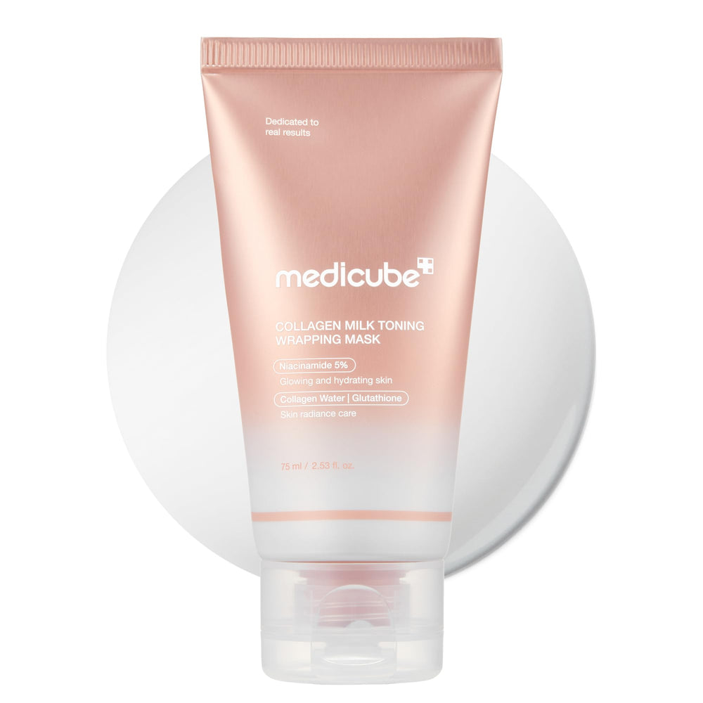 Medicube Wrapping Mask glazed-donut-glow delivers radiant results after use.