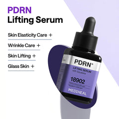 Mediheal PDRN Elevación Serum, aplicación rápida que se absorbe sin grasa.