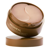 Mediheal Retinol Collagen eye patches in packaging, signaling nourishing care for tired eyes.