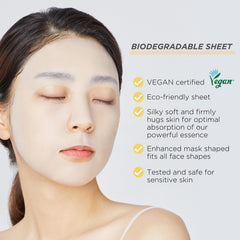 Mediheal Vita Essential Mask: ingredientes clave que iluminan y equilibran la piel.