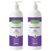 La crema Medline Remedy Clinical con vainilla en envase es ideal para uso diario.