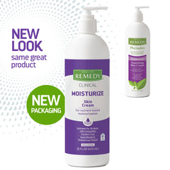 Piel manos y rostro con Medline Remedy Phytoplex, sensación sedosa tras la aplicación.