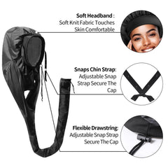 MEELUKYAYA adjustable headband with drawstring for secure fit