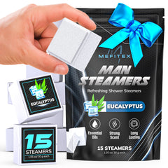 Mefitex perlas aromáticas para ducha con eucalipto, aroma vigorizante.