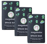 Megababe Barra Axilas Detox con carbon activado para eliminar olores persistentes.