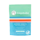 Megababe pepino menta, hojas de ducha para limpieza rápida y refrescante.